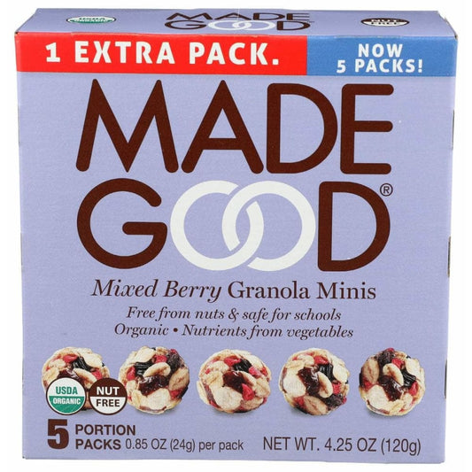 MADEGOOD MADEGOOD Org Granola Mini Mxd Bry, 4.25 oz