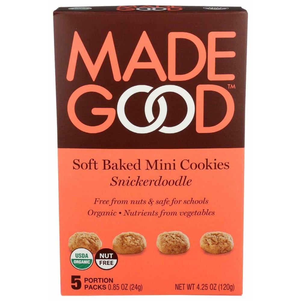 MADEGOOD MADEGOOD Snickerdoodle Soft Baked Mini Cookies, 4.25 oz