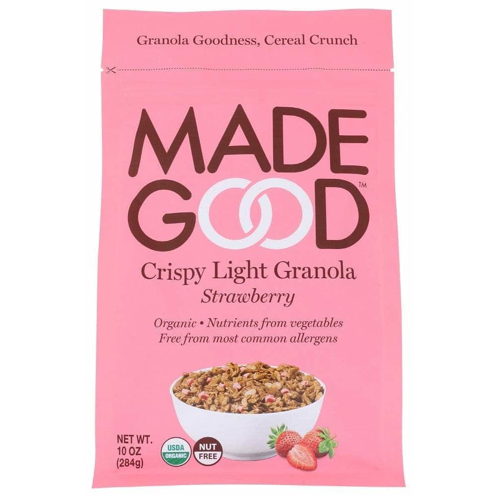 MADEGOOD Madegood Strawberry Crispy Light Granola, 10 Oz