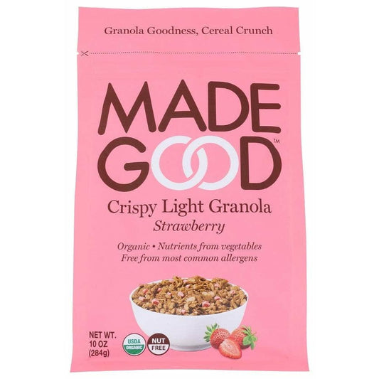 MADEGOOD Madegood Strawberry Crispy Light Granola, 10 Oz
