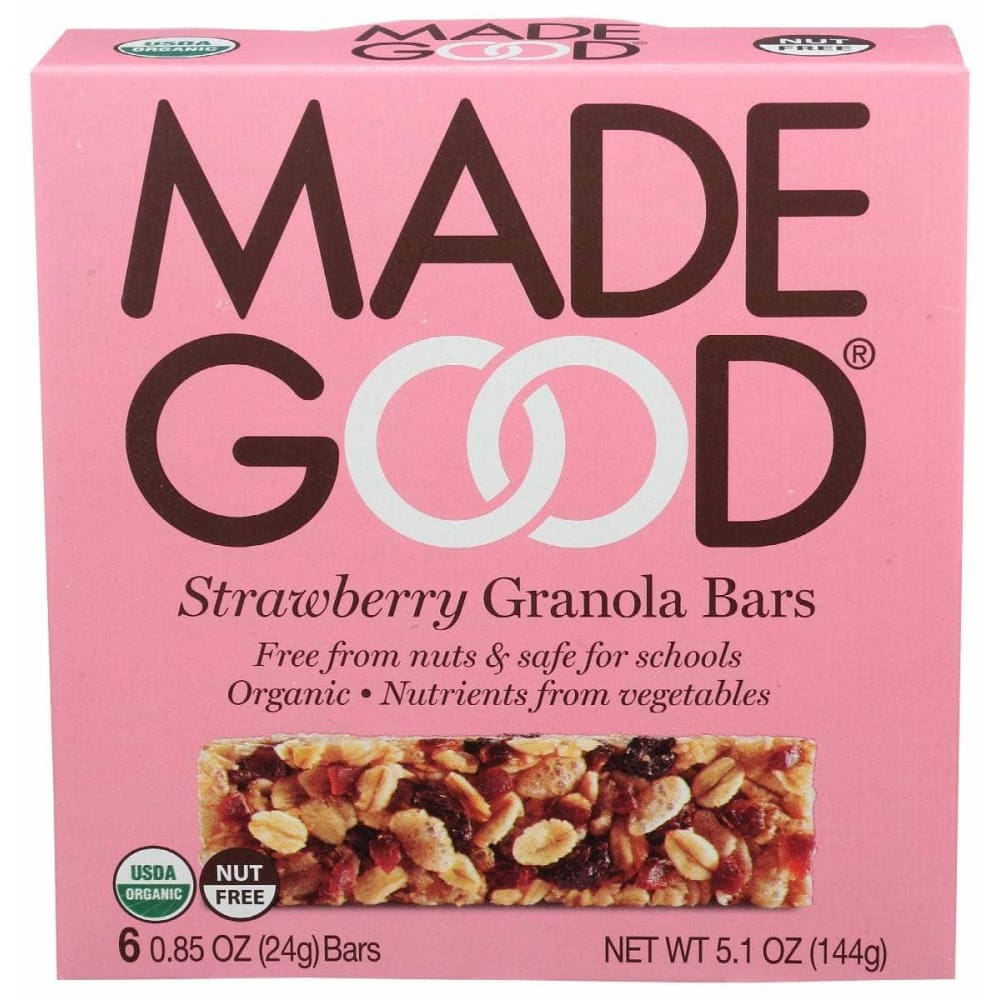 MADEGOOD MADEGOOD Strawberry Granola Bars, 5.1 oz