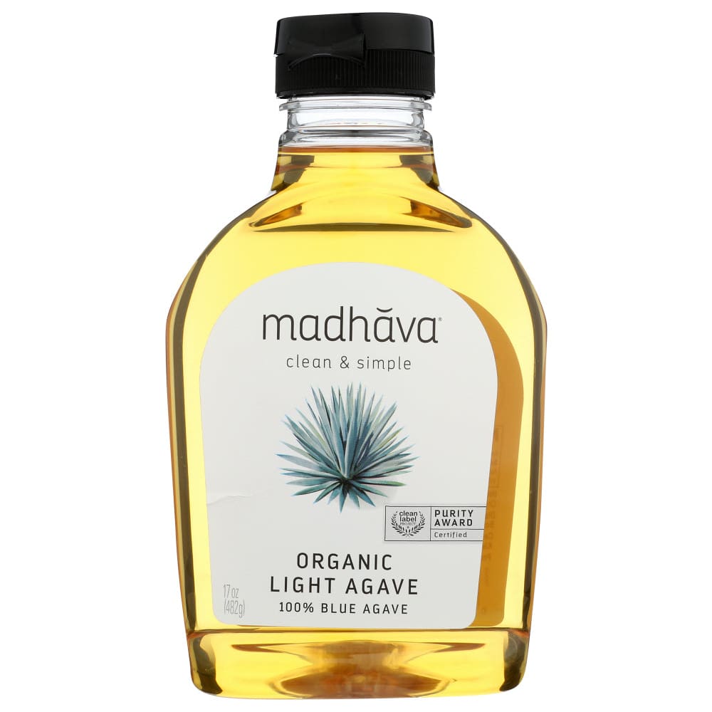MADHAVA HONEY: AGAVE NECTAR GOLDEN LIGHT (17.000 OZ) (Pack of 4) - Breakfast > Breakfast Foods - MADHAVA HONEY