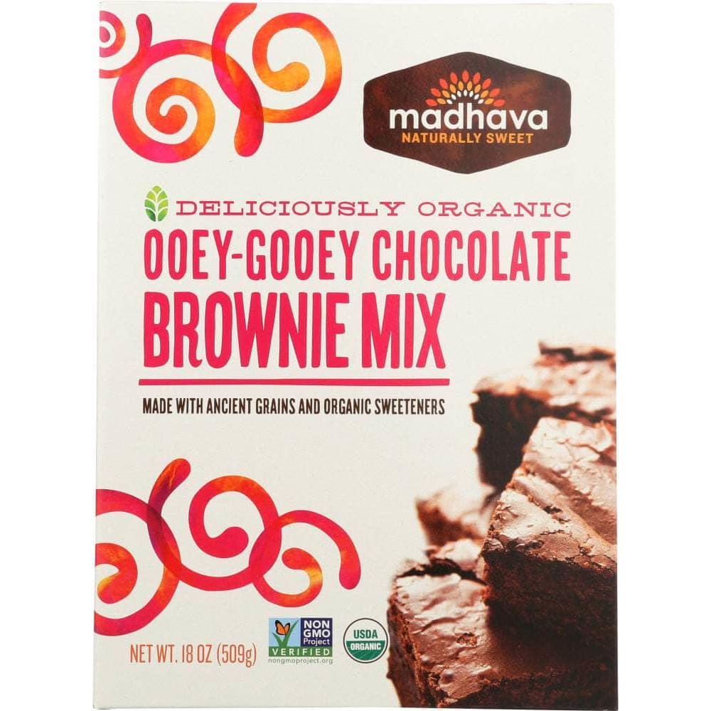 Madhava Madhava Honey Organic Ancient Grains Brownie Mix, 18 oz