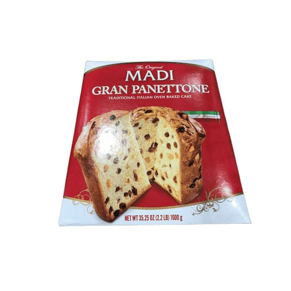 Madi Gran Panettone Italian Cake, 2.2 lbs. - ShelHealth.Com