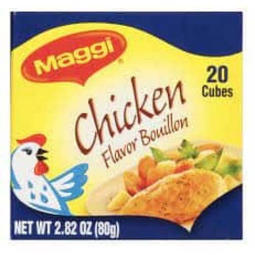 MAGGI Grocery > Cooking & Baking > Seasonings MAGGI: Bouillon Cube Chkn 20Ct, 2.82 oz