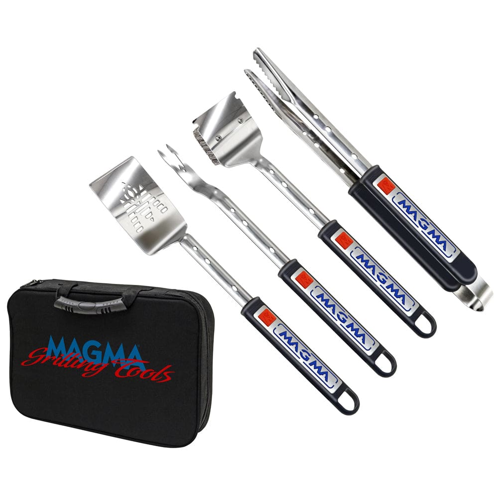 Magma Telescoping Grill Tool Set - 5-Piece - Boat Outfitting | Deck / Galley - Magma