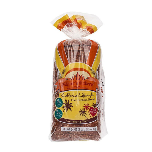 MAHLERS BAKERY: California Lifestyle Flax Protein Bread 24 oz (Pack of 5) - Bread - MAEHLER BAKERY