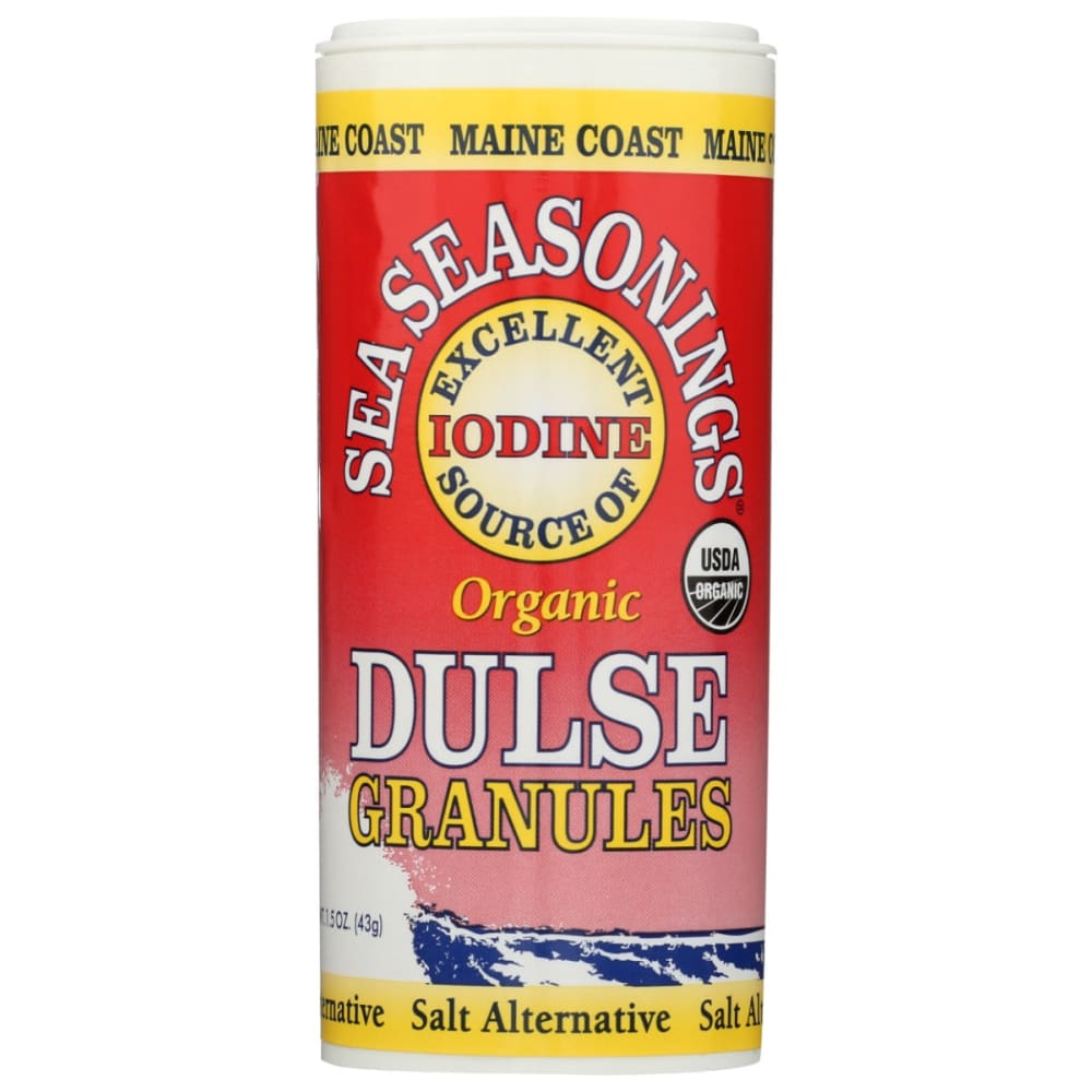MAINE COAST: Shaker Dulse Granule Org 1.5 oz (Pack of 4) - MAINE COAST