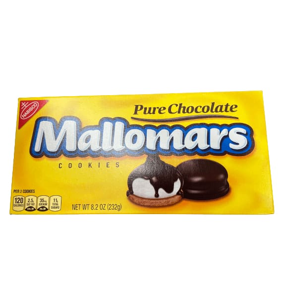 Mallumar Candy Mallomars Pure Chocolate Cookies, 8.2 oz | ShelHealth