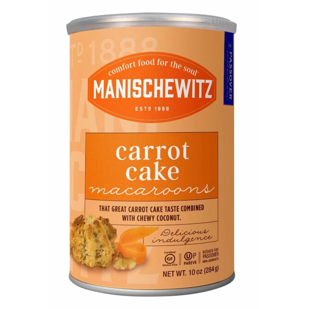 MANISCHEWITZ MANISCHEWITZ Carrot Cake Macaroon Cookie, 10 oz
