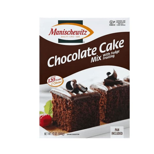 MANISCHEWITZ MANISCHEWITZ Chocolate Cake Mix With Fudge Frosting, 12 oz