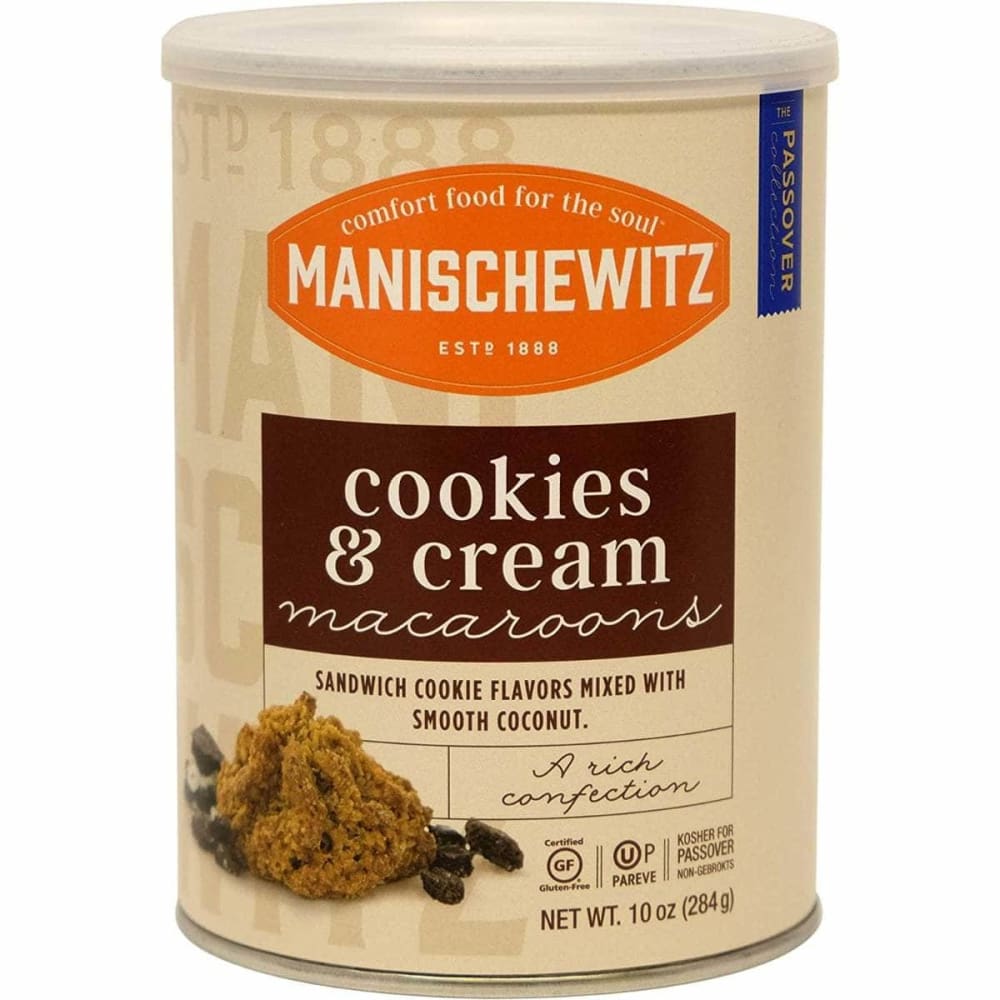 MANISCHEWITZ MANISCHEWITZ Cookies N Cream Macaroons Cookie, 10 oz