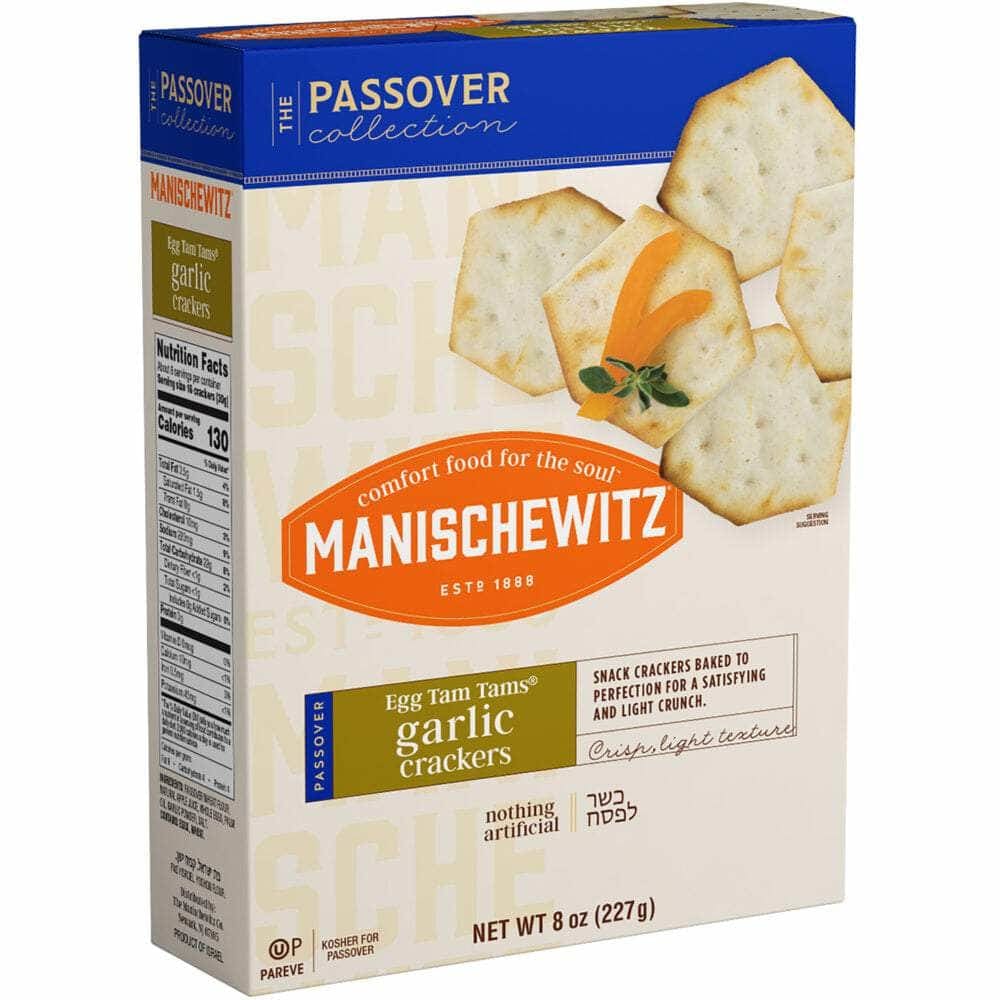MANISCHEWITZ MANISCHEWITZ Egg Tam Tams Garlic Crackers, 8 oz