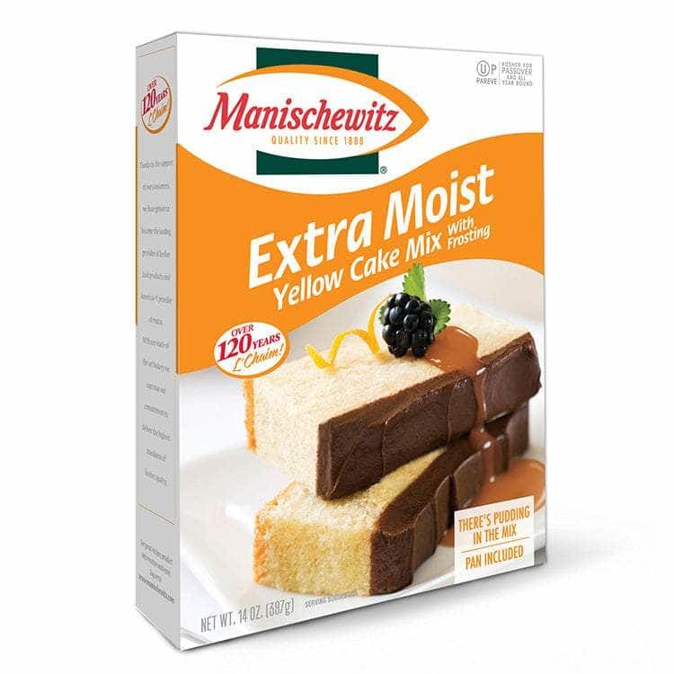 MANISCHEWITZ MANISCHEWITZ Extra Moist Yellow Cake Mix, 14 oz