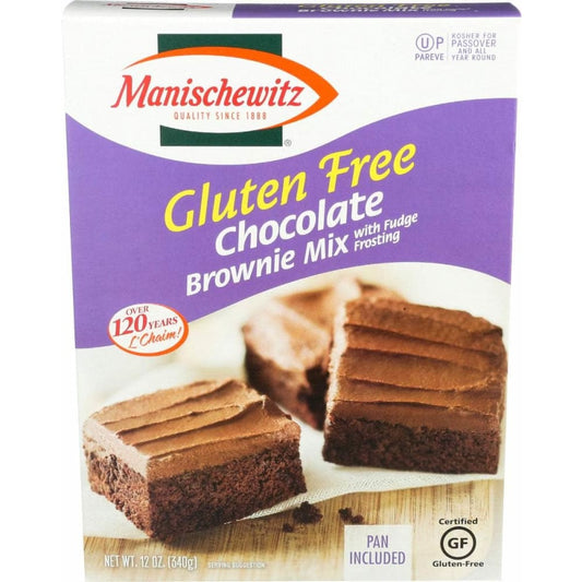 MANISCHEWITZ MANISCHEWITZ Gluten Free Chocolate Brownie Mix, 12 oz