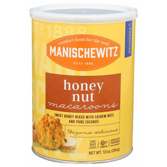 MANISCHEWITZ MANISCHEWITZ Honey Nut Macaroons, 10 oz