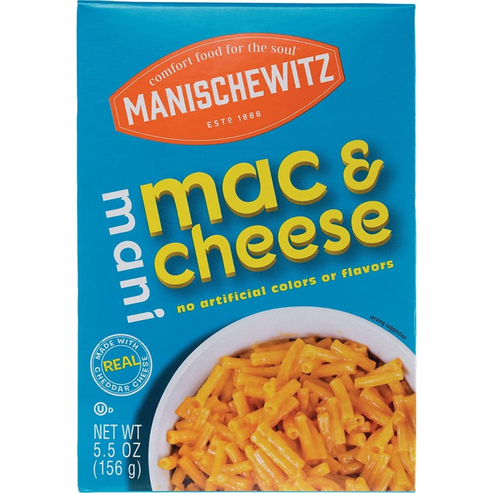 MANISCHEWITZ: Mac & Cheese Mani 5.5 OZ (Pack of 6) - Grocery > Pantry > Pasta and Sauces - MANISCHEWITZ
