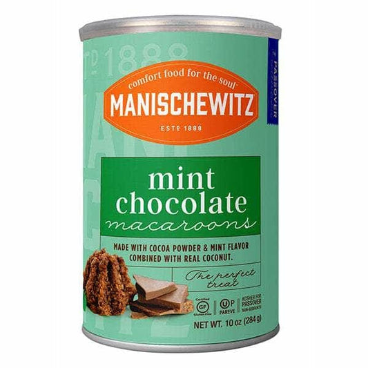 MANISCHEWITZ MANISCHEWITZ Mint Chocolate Macaroons Cookie, 10 oz