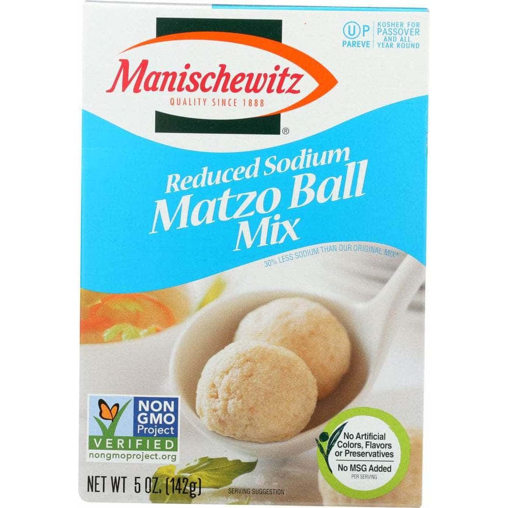 Manischewitz Manischewitz Mix Matzo Ball Reduced Sodium, 5 oz