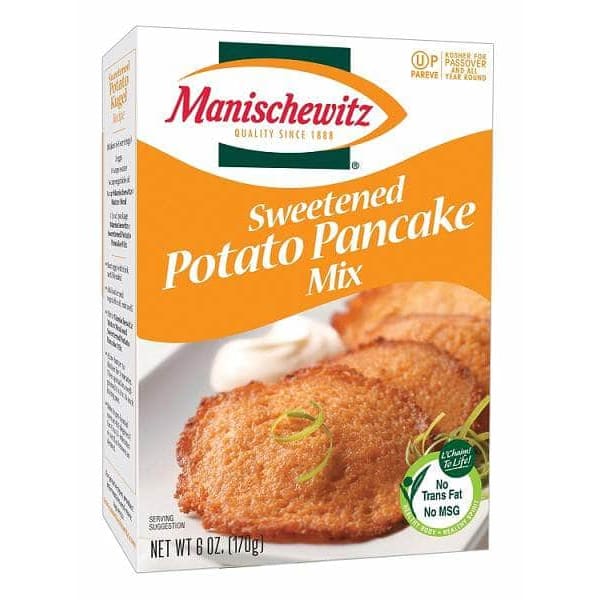 Manischewitz Manischewitz Mix Pancake Sweetened Potato, 6 oz