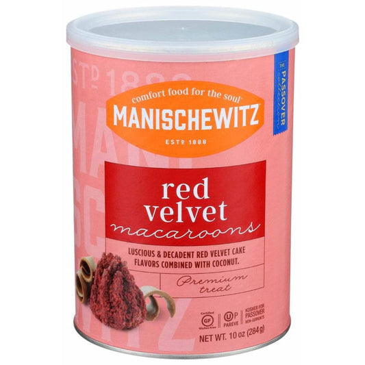 MANISCHEWITZ MANISCHEWITZ Red Velvet Macaroons, 10 oz