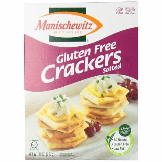 MANISCHEWITZ MANISCHEWITZ Salted Gluten Free Crackers, 8 oz