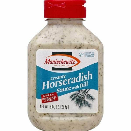 MANISCHEWITZ Manischewitz Sauce Hrseradish Crmy W Dill, 9.5 Oz