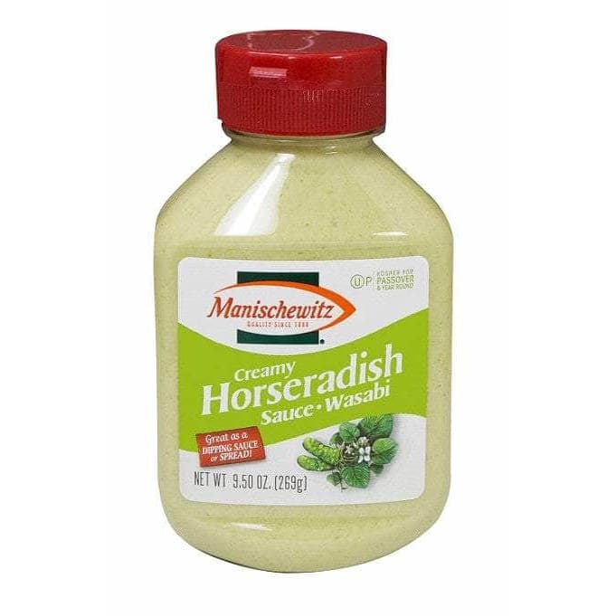 MANISCHEWITZ Manischewitz Sauce Hrseradish Crmy Wasabi, 9.5 Oz