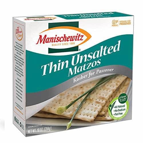 MANISCHEWITZ MANISCHEWITZ Thin Unsalted Matzos, 10 oz