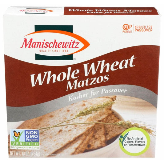 MANISCHEWITZ MANISCHEWITZ Whole Wheat Matzos, 10 oz