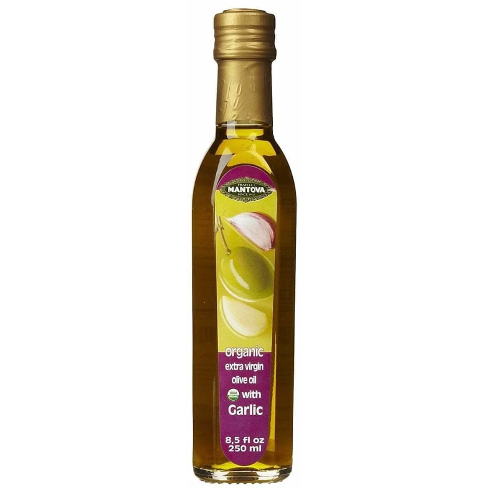 MANTOVA Grocery > Cooking & Baking > Cooking Oils & Sprays MANTOVA Oil Olive Xvrgn Grlc, 8.5 fo