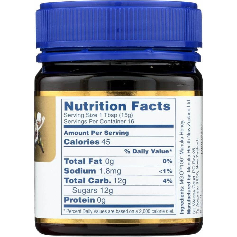 Manuka Health Manuka Health Honey MGO 100 Manuka, 8.8 oz