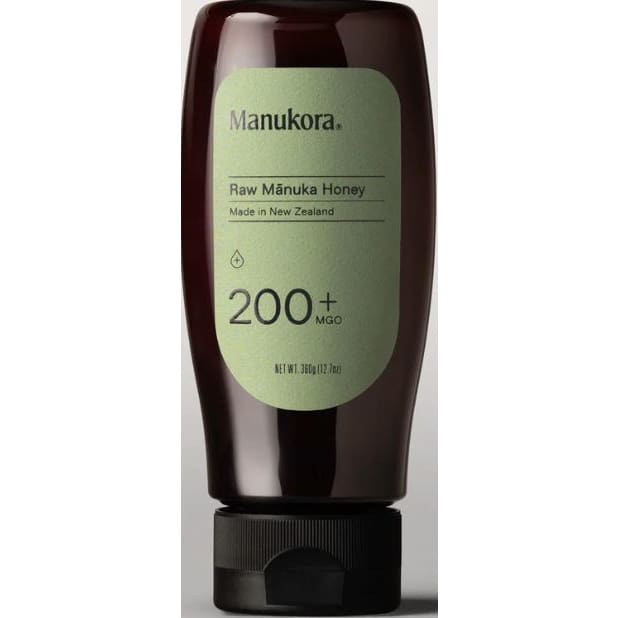 MANUKORA: Raw Manuka Honey MGO 200+ Squeeze Bottle 12.7 oz - Grocery > Cooking & Baking > Honey - MANUKORA