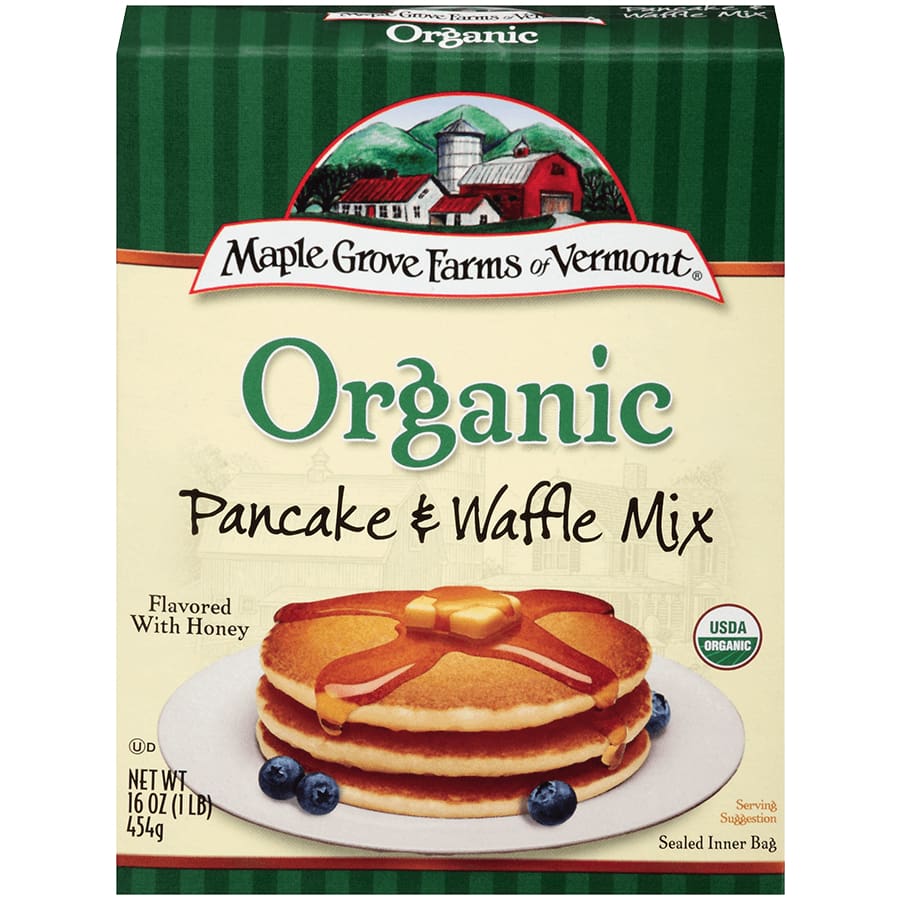 Maple Grove Farms Of Vermont Maple Grove Organic Pancake & Waffle Mix, 16 oz