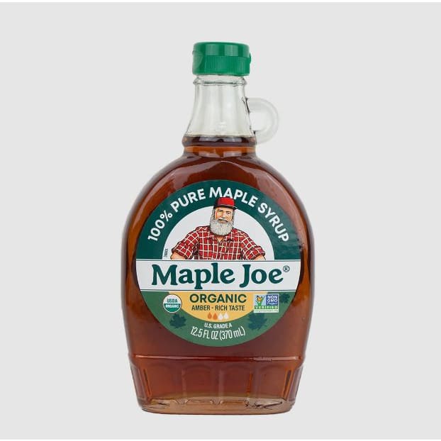 MAPLE JOE: Organic Amber Maple Syrup 12.5 fo - Grocery > Breakfast > Breakfast Syrups - MAPLE JOE