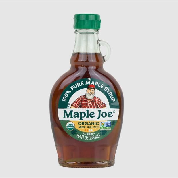 MAPLE JOE: Organic Amber Maple Syrup 6.4 fo - Grocery > Breakfast > Breakfast Syrups - MAPLE JOE