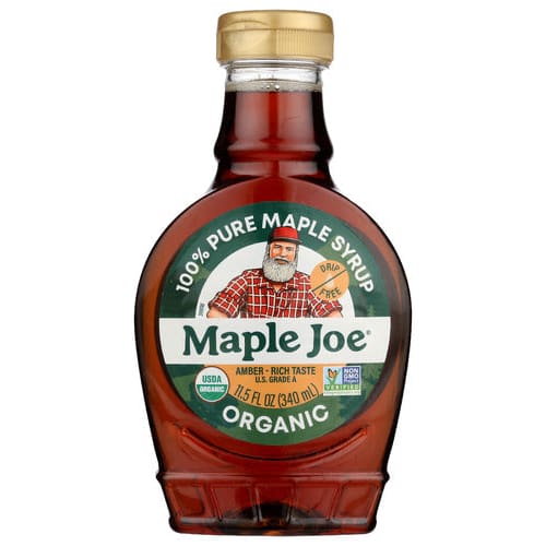 MAPLE JOE: Organic Dark Maple Syrup Squeeze 11.5 fo - Grocery > Breakfast > Breakfast Syrups - MAPLE JOE