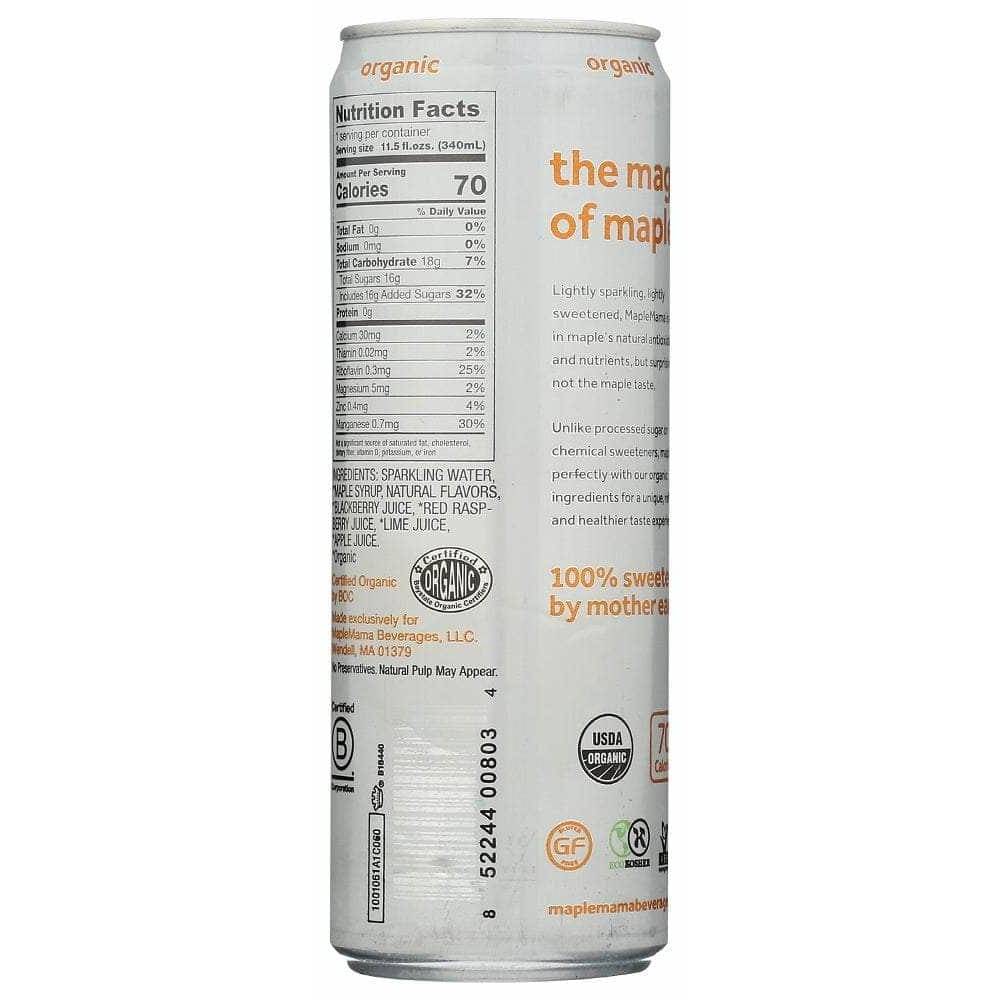 Maple Mama Maple Mama Raspberry Lime Organic Sparkling Drink, 11.5 Fo