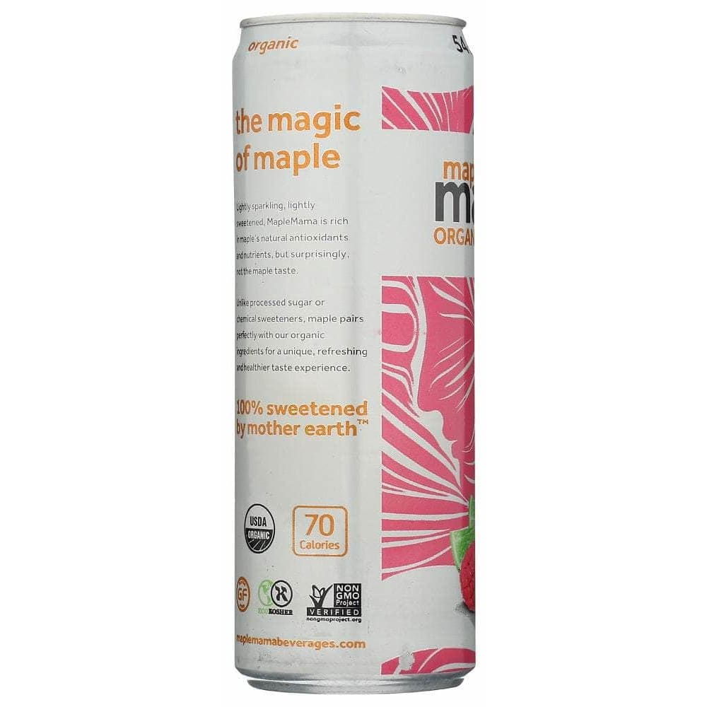 Maple Mama Maple Mama Raspberry Lime Organic Sparkling Drink, 11.5 Fo