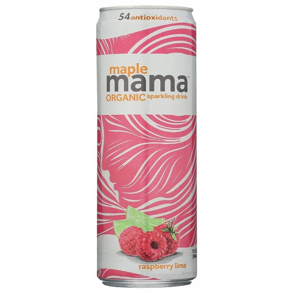 Maple Mama Maple Mama Raspberry Lime Organic Sparkling Drink, 11.5 Fo