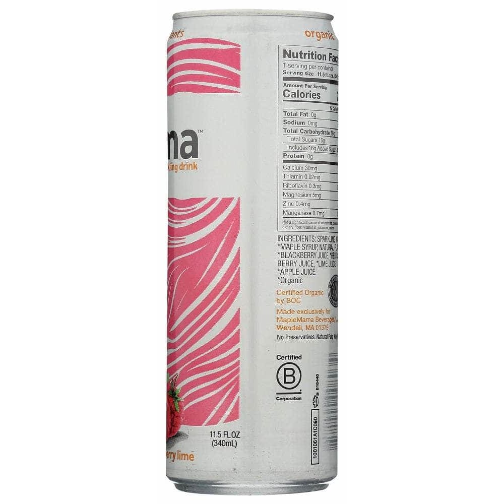 Maple Mama Maple Mama Raspberry Lime Organic Sparkling Drink, 11.5 Fo
