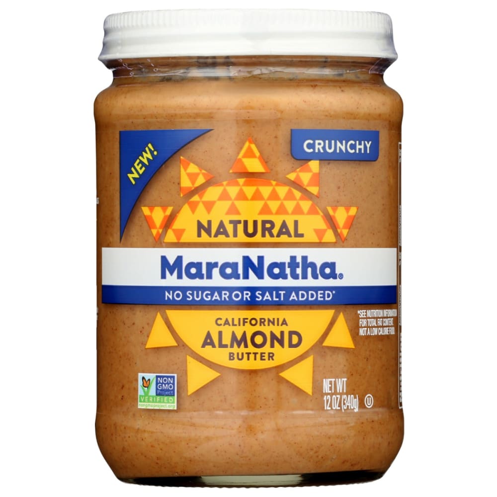MARANATHA: Butter Almnd Crnchy 12 OZ (Pack of 2) - MARANATHA