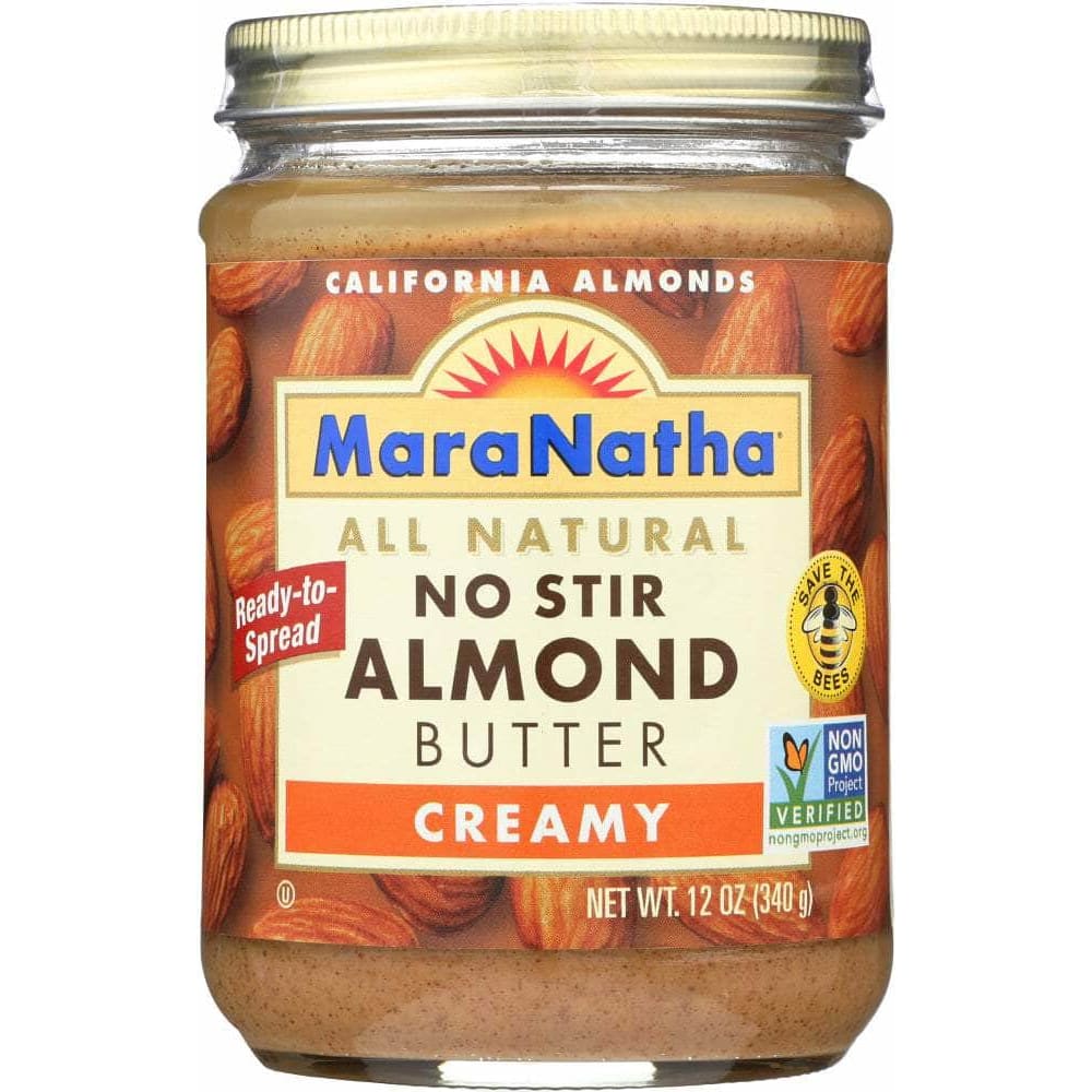 Maranatha Maranatha No Stir Almond Butter Creamy, 12 Oz