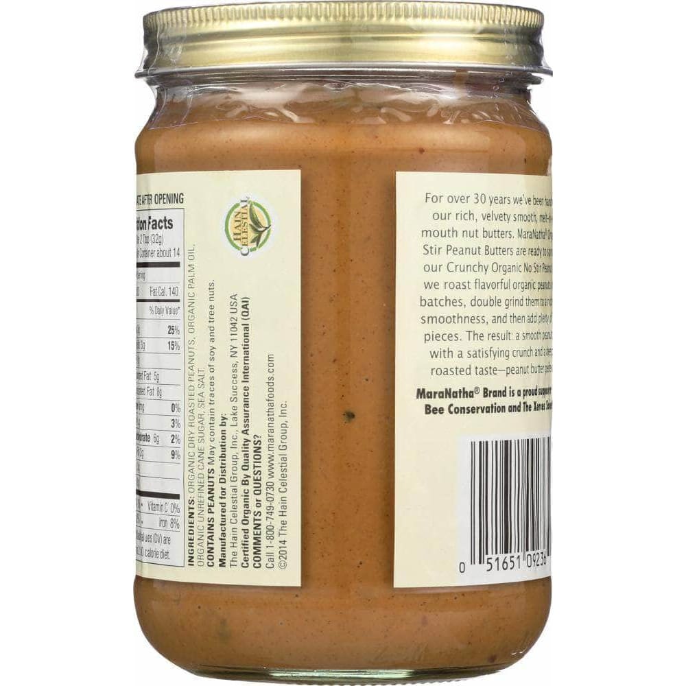 Maranatha Maranatha Organic Peanut Butter No Stir Crunchy, 16 oz