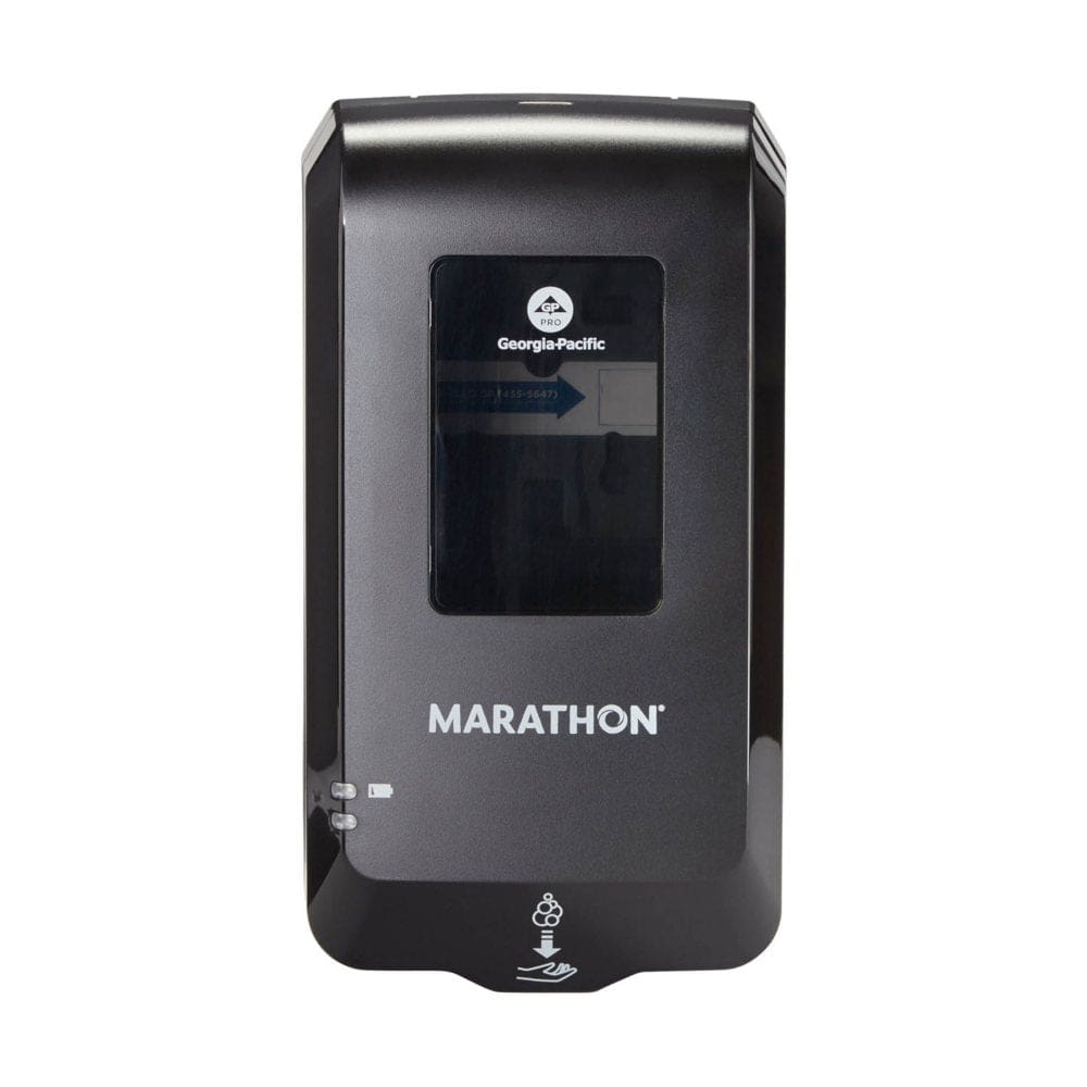 Marathon Automated Soap Dispenser Black 6.5â€W x 4â€D x 11.7â€H - Hand Soap - Marathon