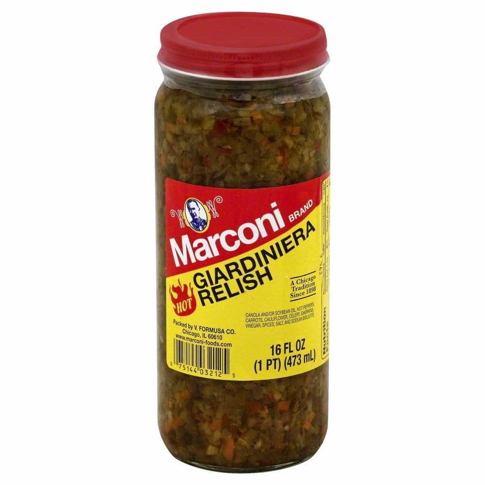 MARCONI MARCONI Giardiniera Relish Hot, 16 oz