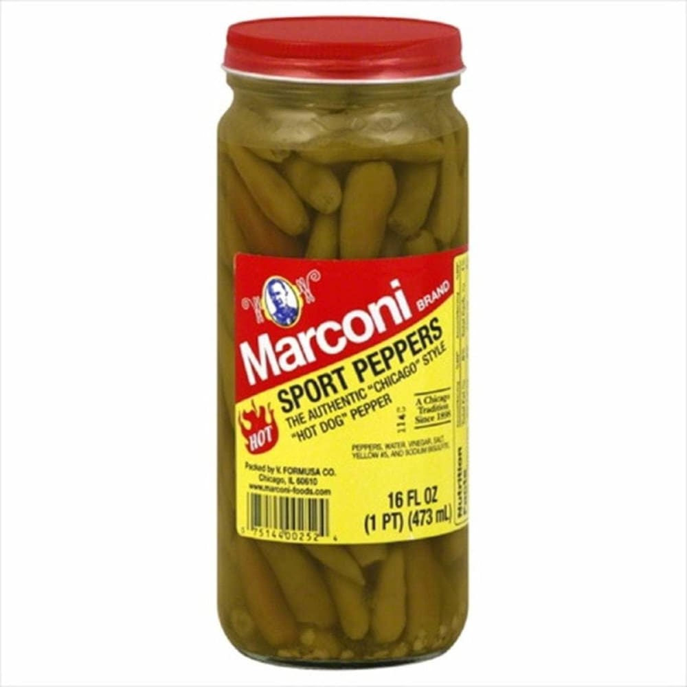 MARCONI MARCONI Pepper Whl Vinegar, 16 oz
