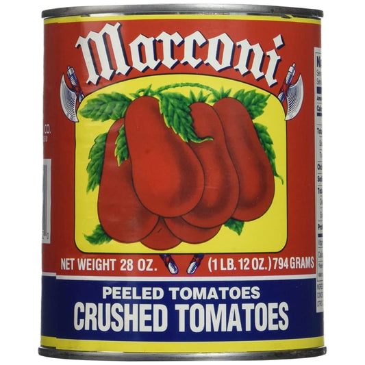 MARCONI: Tomato Crushed Plum 28 OZ (Pack of 5) - Grocery > Pantry - MARCONI
