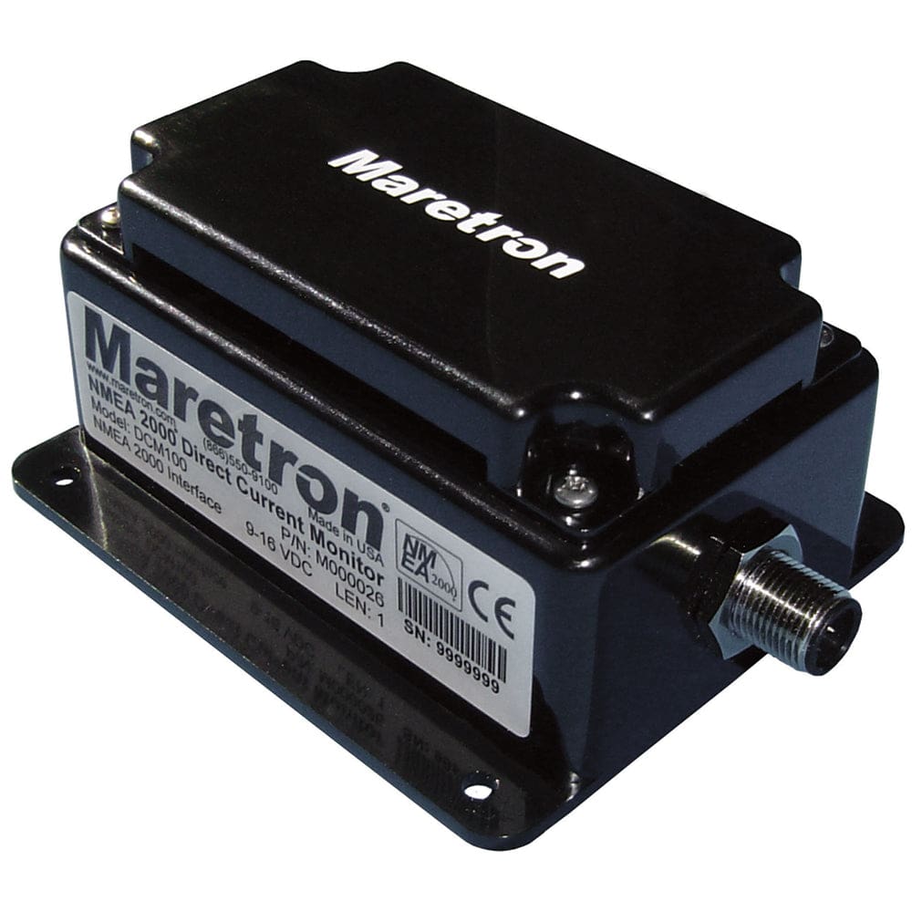 Maretron Direct Current DC Monitor - Marine Navigation & Instruments | NMEA Cables & Sensors - Maretron