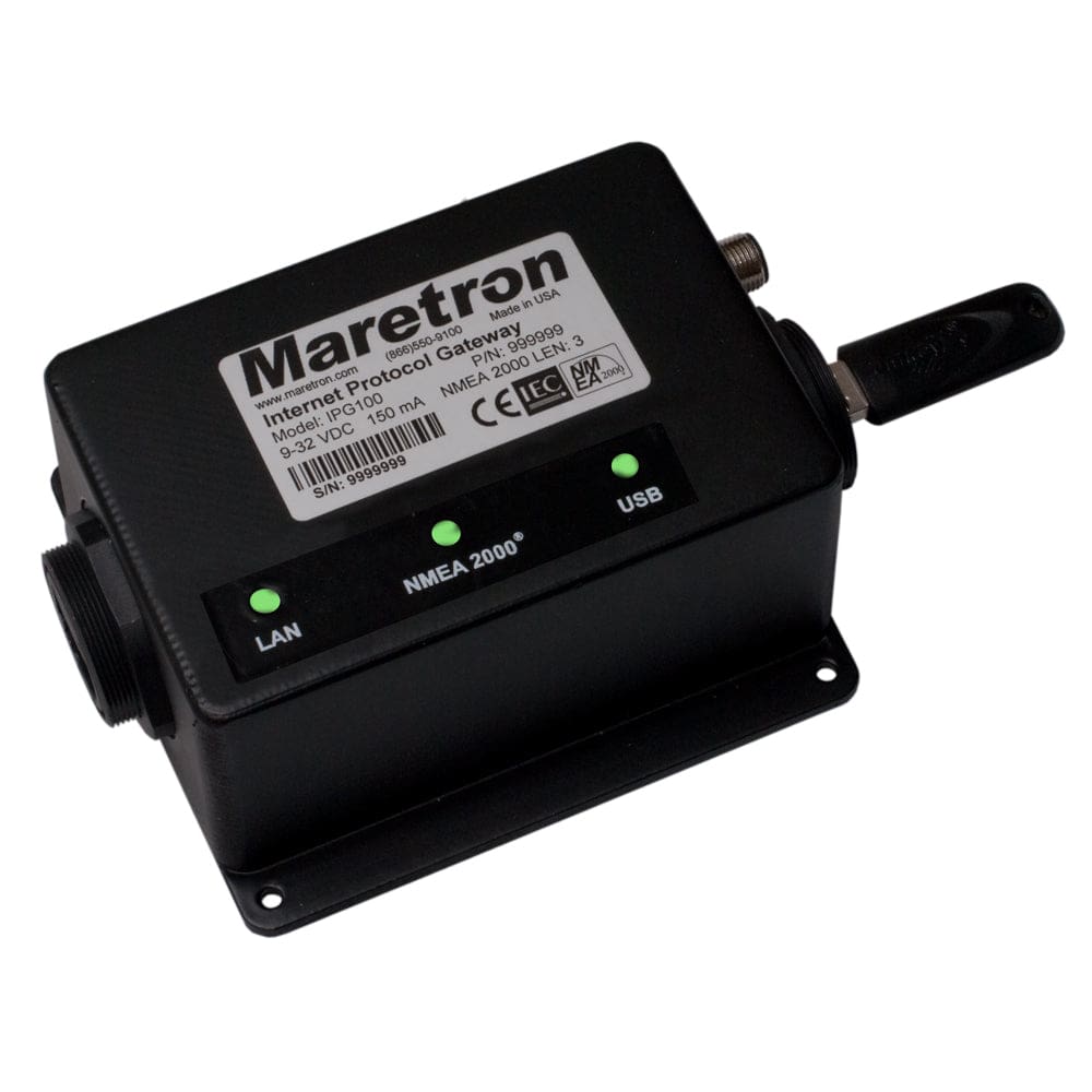 Maretron IPG100 Internet Protocol Gateway - Marine Navigation & Instruments | NMEA Cables & Sensors - Maretron